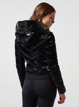 Freestyle Mesh Inset Puffer - Down Filled - Blanc Noir Online Store