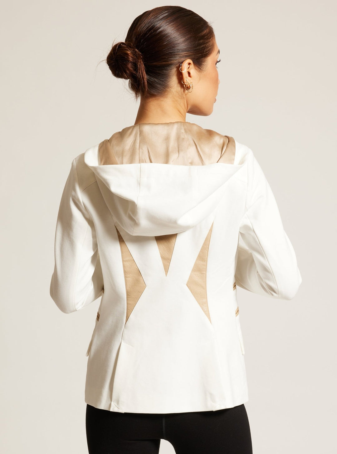 GAYATRI HOODED BLAZER - Blanc Noir Online Store