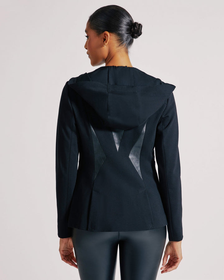 GAYATRI HOODED BLAZER - Blanc Noir Online Store