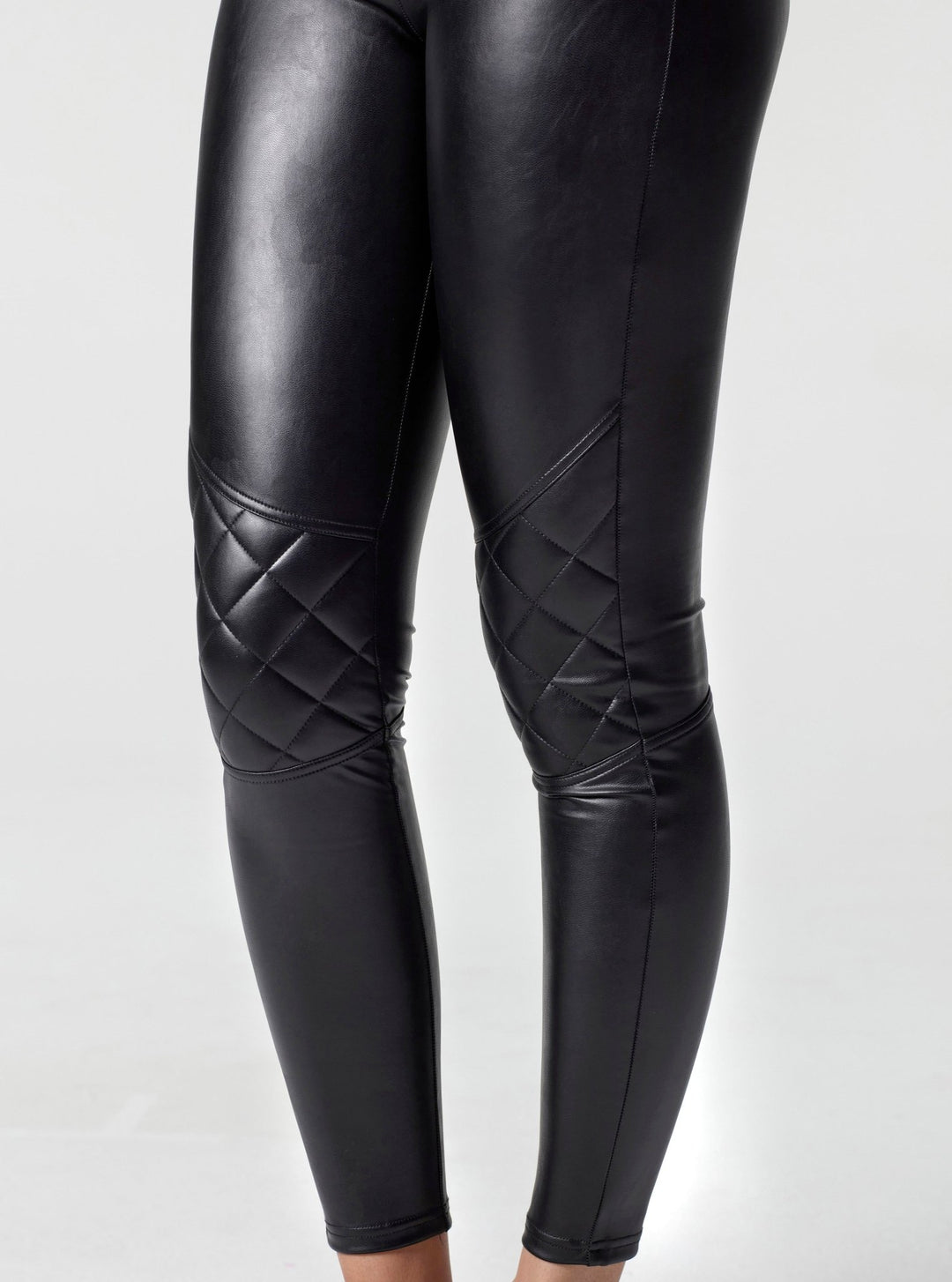 GOLD QUILTED LEGGING - Blanc Noir Online Store