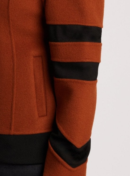 Handmade Wool Bomber - Blanc Noir Online Store