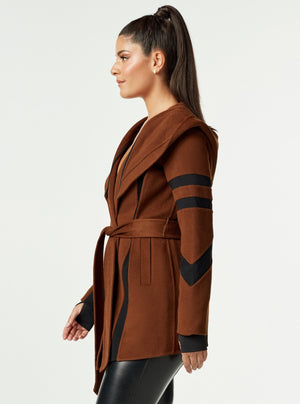 HANDMADE WOOL TRAVELER JACKET - Blanc Noir Online Store