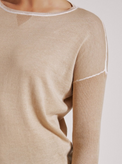 Huntress Boyfriend Sweater - Irish Cream - Blanc Noir Online Store