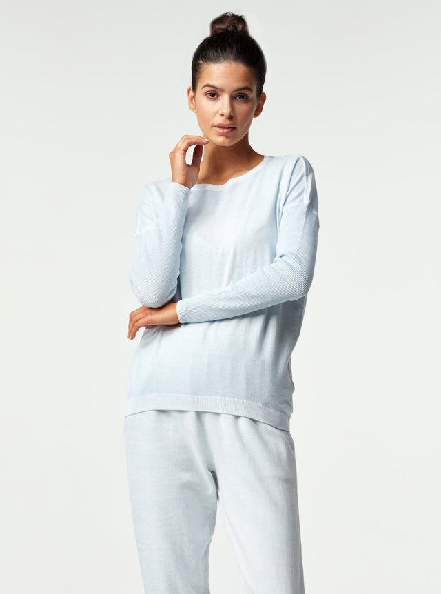 HUNTRESS BOYFRIEND SWEATER - Blanc Noir Online Store