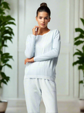 HUNTRESS BOYFRIEND SWEATER - Blanc Noir Online Store