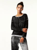 Huntress Boyfriend Sweater - Blanc Noir Online Store