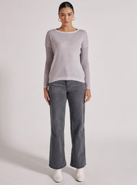 HUNTRESS BOYFRIEND SWEATER - Blanc Noir Online Store