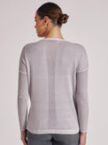 HUNTRESS BOYFRIEND SWEATER - Blanc Noir Online Store