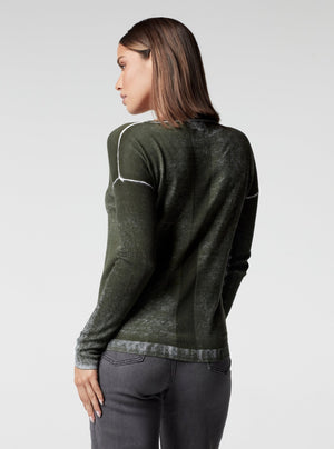 HUNTRESS BOYFRIEND SWEATER - Blanc Noir Online Store