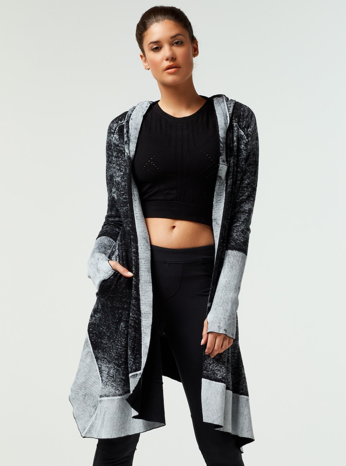 Huntress Cardigan - Black - Blanc Noir Online Store