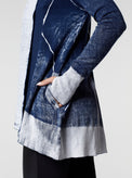 HUNTRESS DRAPE FRONT CARDIGAN - Blanc Noir Online Store