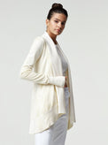 HUNTRESS DRAPE FRONT CARDIGAN - Blanc Noir Online Store