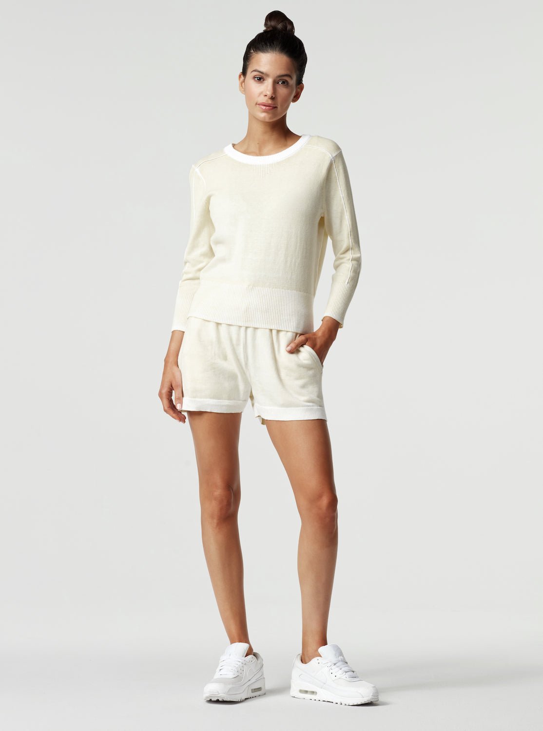 HUNTRESS GEORGIE TOP - Blanc Noir Online Store