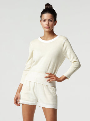 HUNTRESS GEORGIE TOP - Blanc Noir Online Store