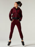 Interpol Velour Jogger - FINAL SALE - Blanc Noir Online Store