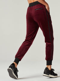 Interpol Velour Jogger - FINAL SALE - Blanc Noir Online Store