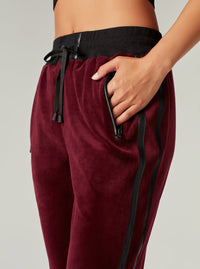 Interpol Velour Jogger - FINAL SALE - Blanc Noir Online Store