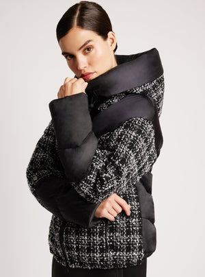 Irina Boucle Puffer Down-Filled - Blanc Noir Online Store