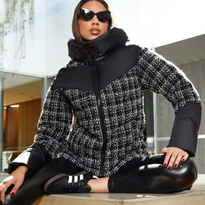 Irina Boucle Puffer Down-Filled - Blanc Noir Online Store