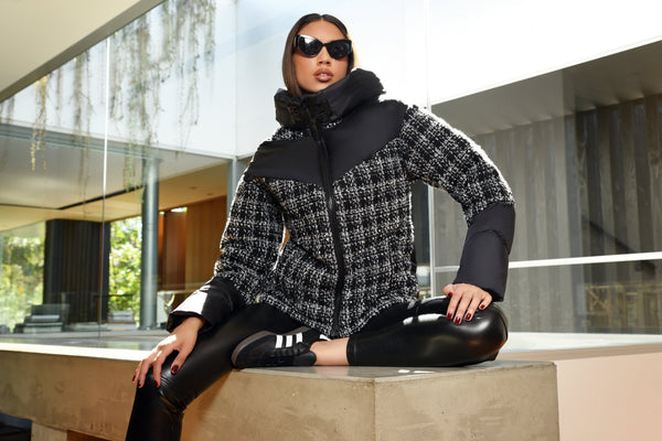 Irina Boucle Puffer Down-Filled - Blanc Noir Online Store
