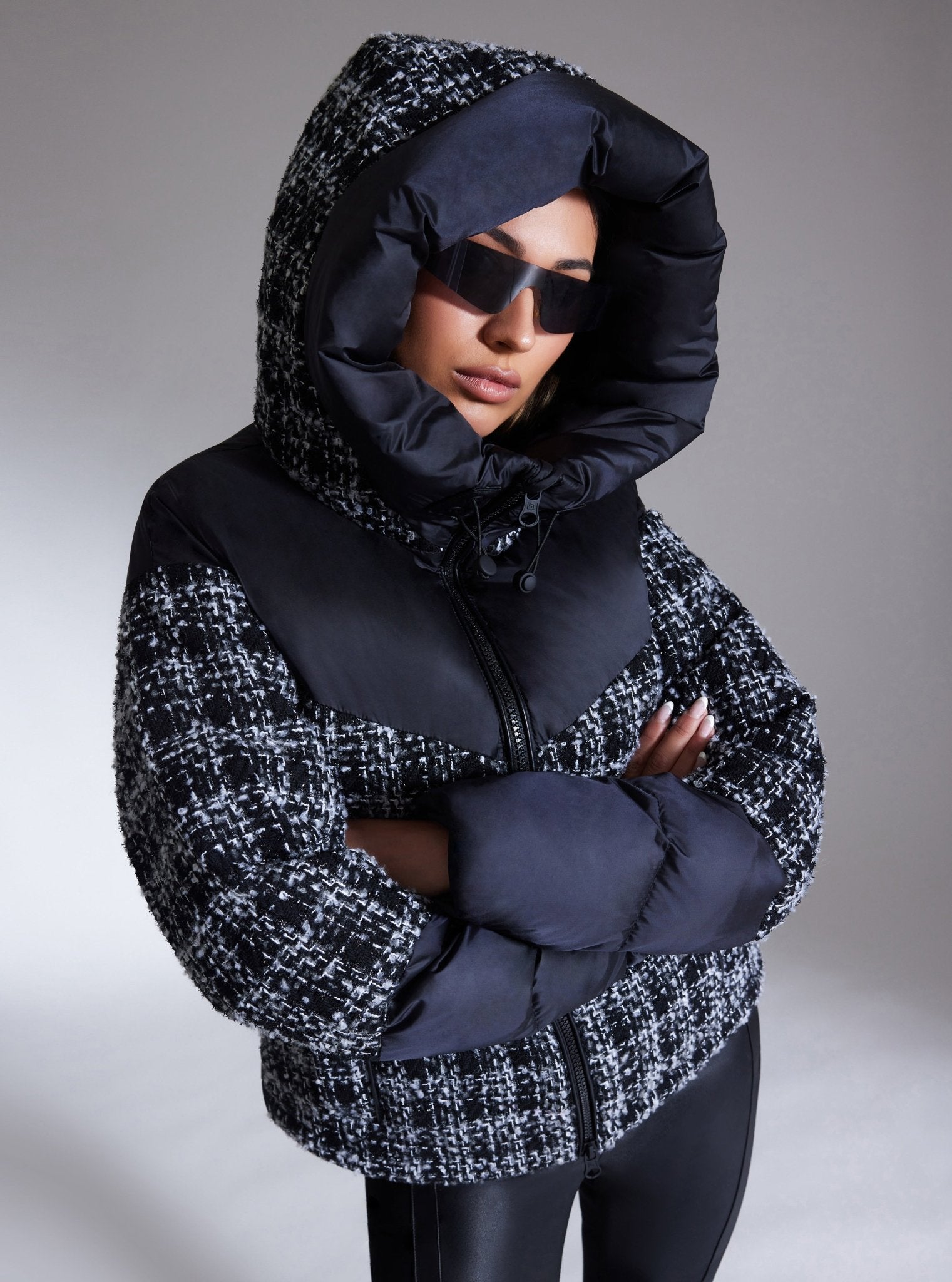 Irina Boucle Puffer Down-Filled - Blanc Noir Online Store