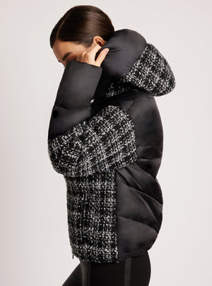 Irina Boucle Puffer Down-Filled - Blanc Noir Online Store