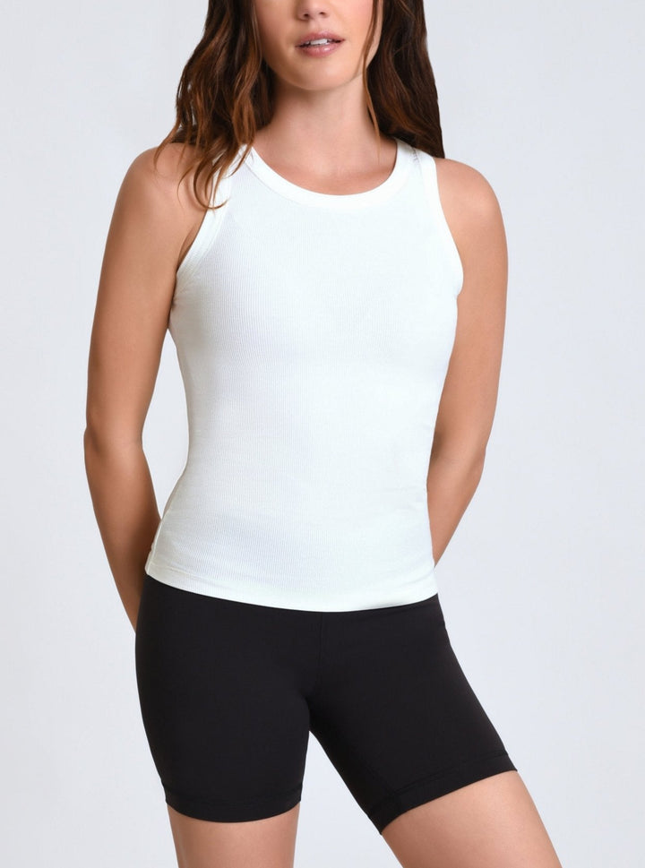 Kiana Rib Tank - Blanc Noir Online Store
