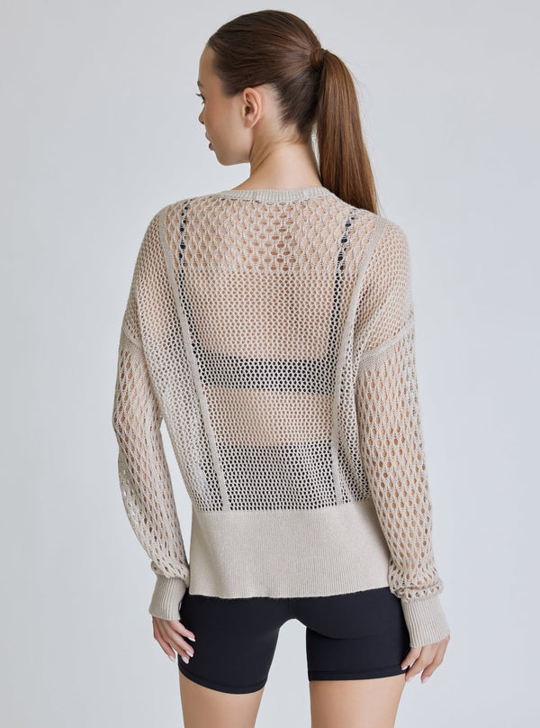 LACE UP SWEATSHIRT - Blanc Noir Online Store