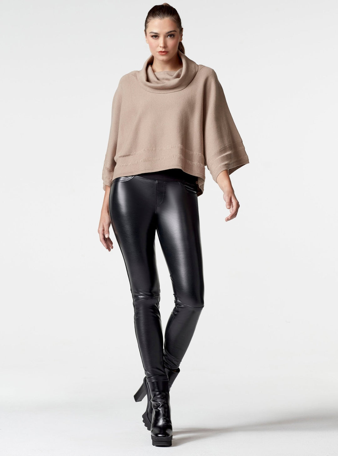 LIMINAL COWL NECK SWEATER - FINAL SALE - Blanc Noir Online Store