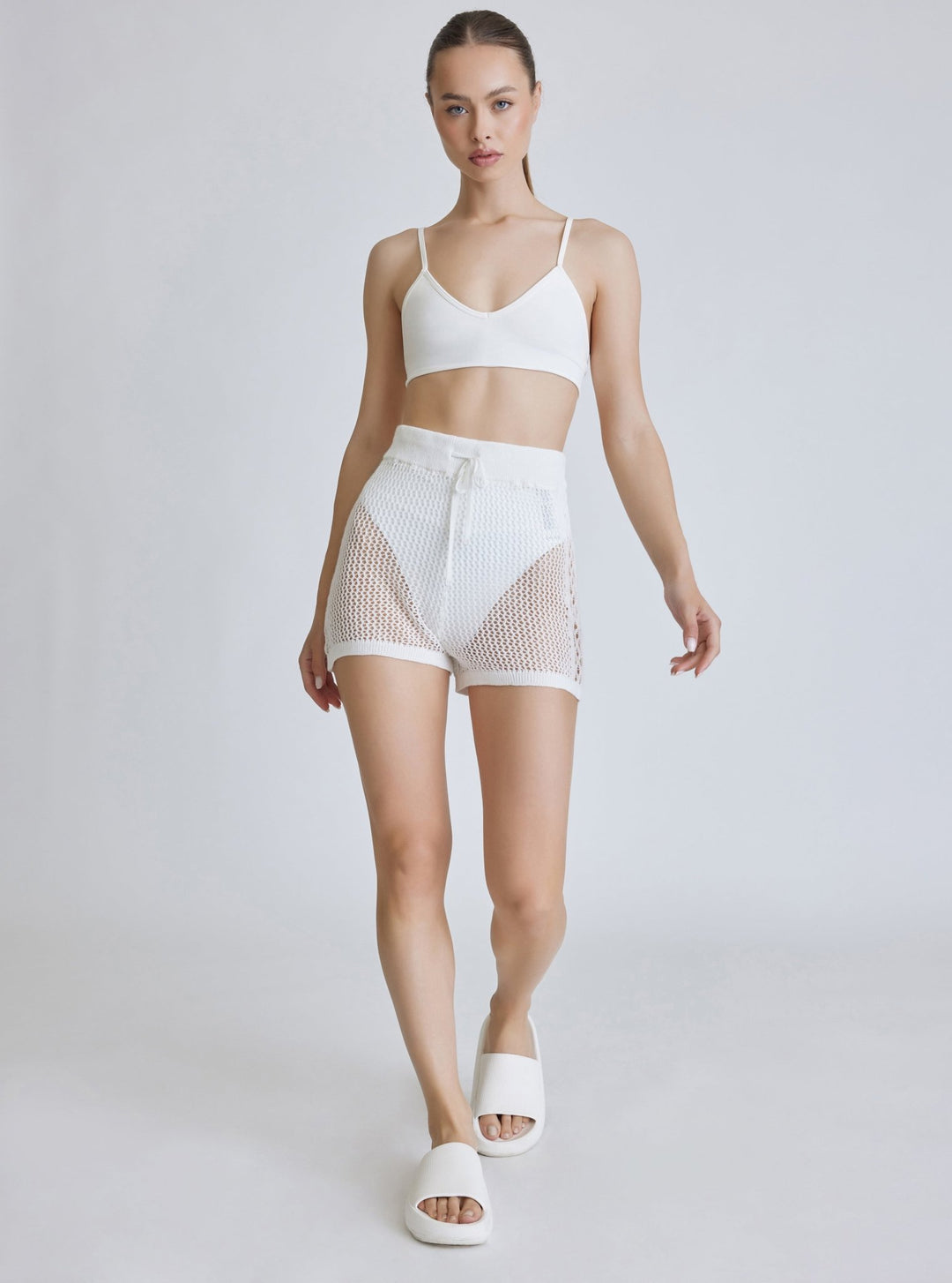 MARGOT CROCHET SHORT -final sale - Blanc Noir Online Store