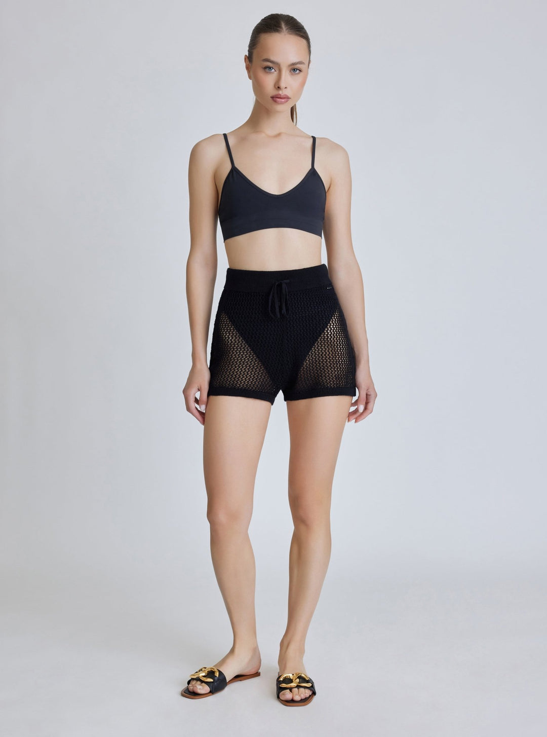MARGOT CROCHET SHORT final sale - Blanc Noir Online Store