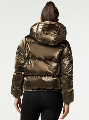 Mont Ventoux Puffer Jacket with Down Fill - Blanc Noir Online Store