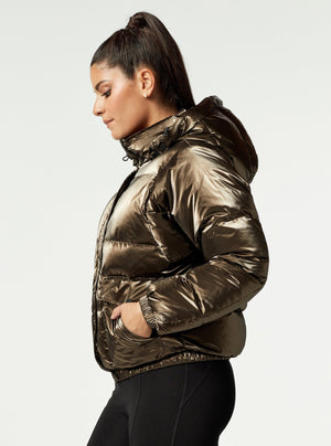 Mont Ventoux Puffer Jacket with Down Fill - Blanc Noir Online Store
