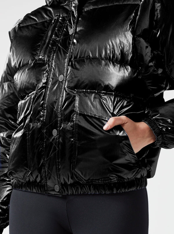Mont Ventoux Puffer Jacket with Down Fill - Blanc Noir Online Store