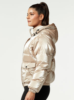 Mont Ventoux Puffer Jacket with Down Fill - Blanc Noir Online Store
