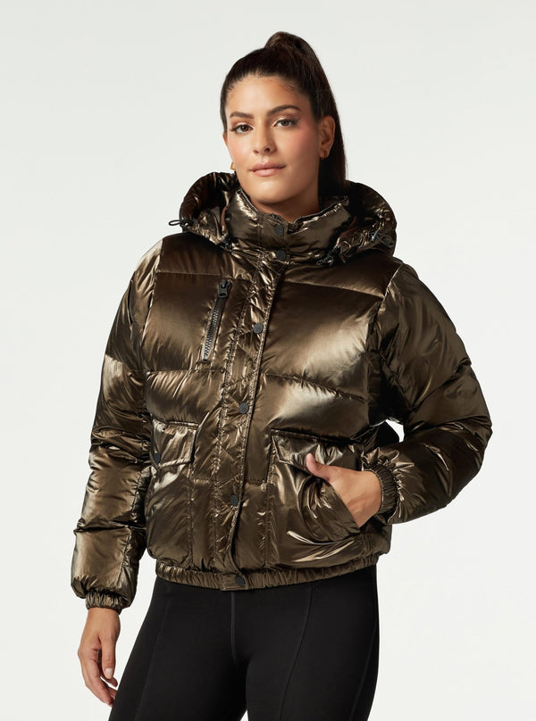 Mont Ventoux Puffer Jacket with Down Fill - Blanc Noir Online Store