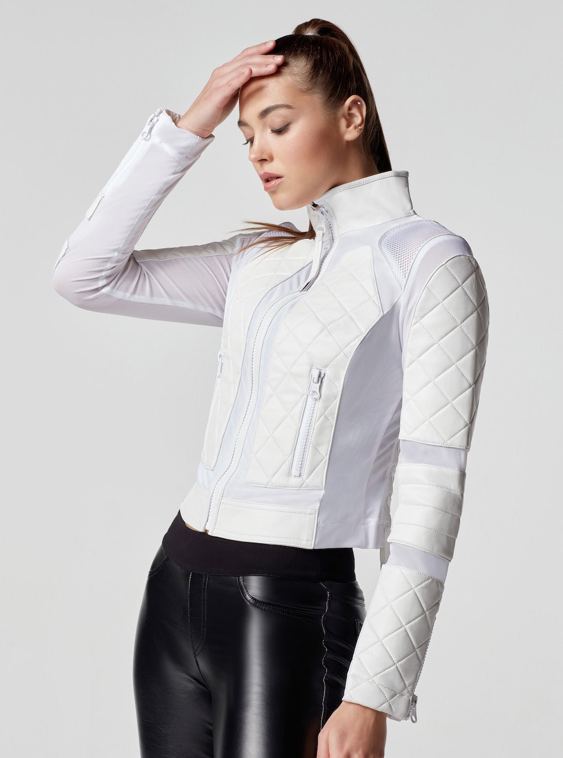 MOTO JACKET - Blanc Noir Online Store