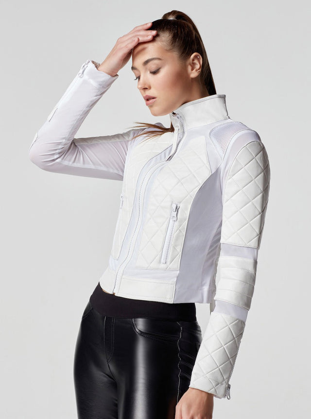 MOTO JACKET - Blanc Noir Online Store