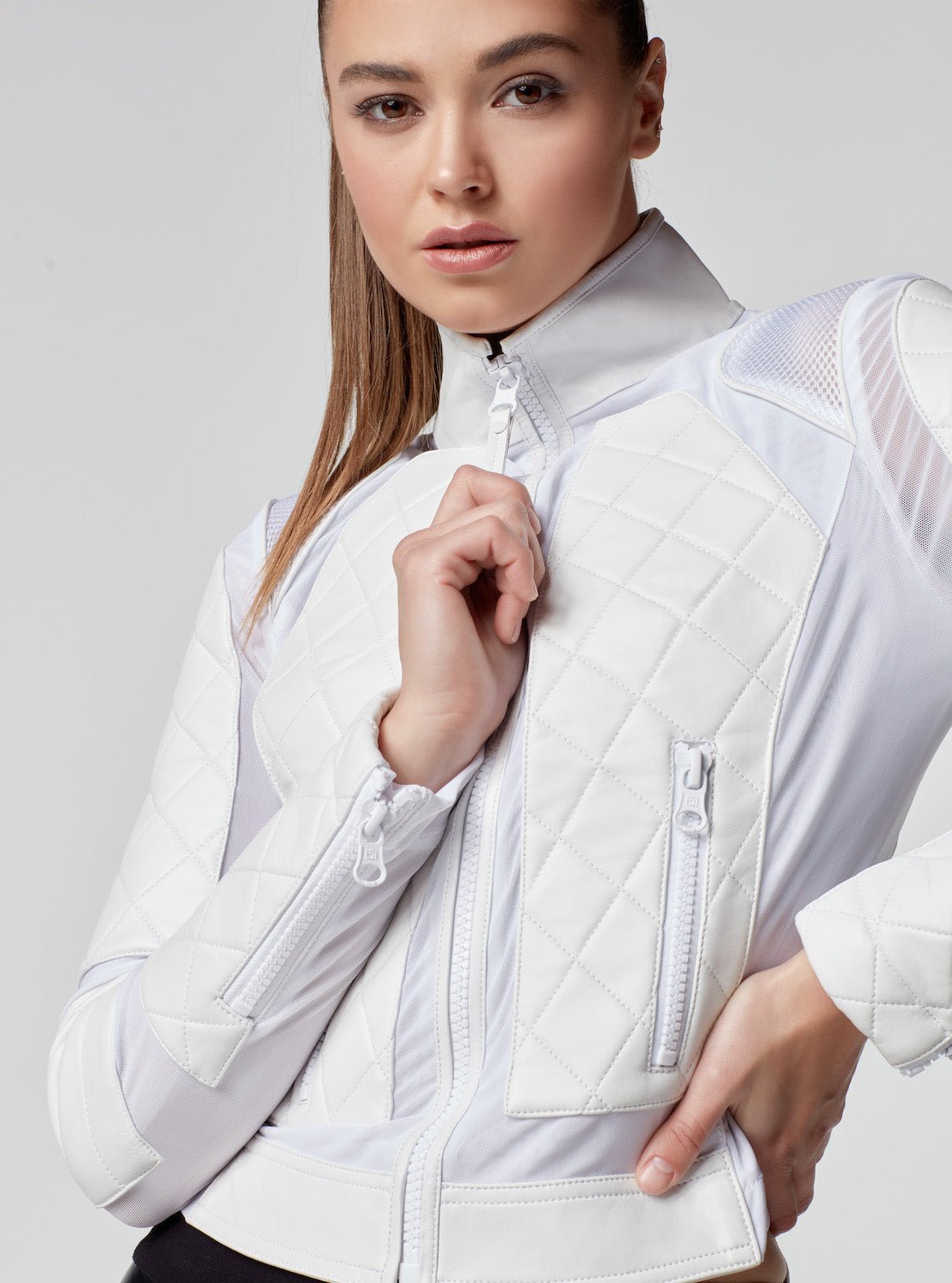 MOTO JACKET - Blanc Noir Online Store