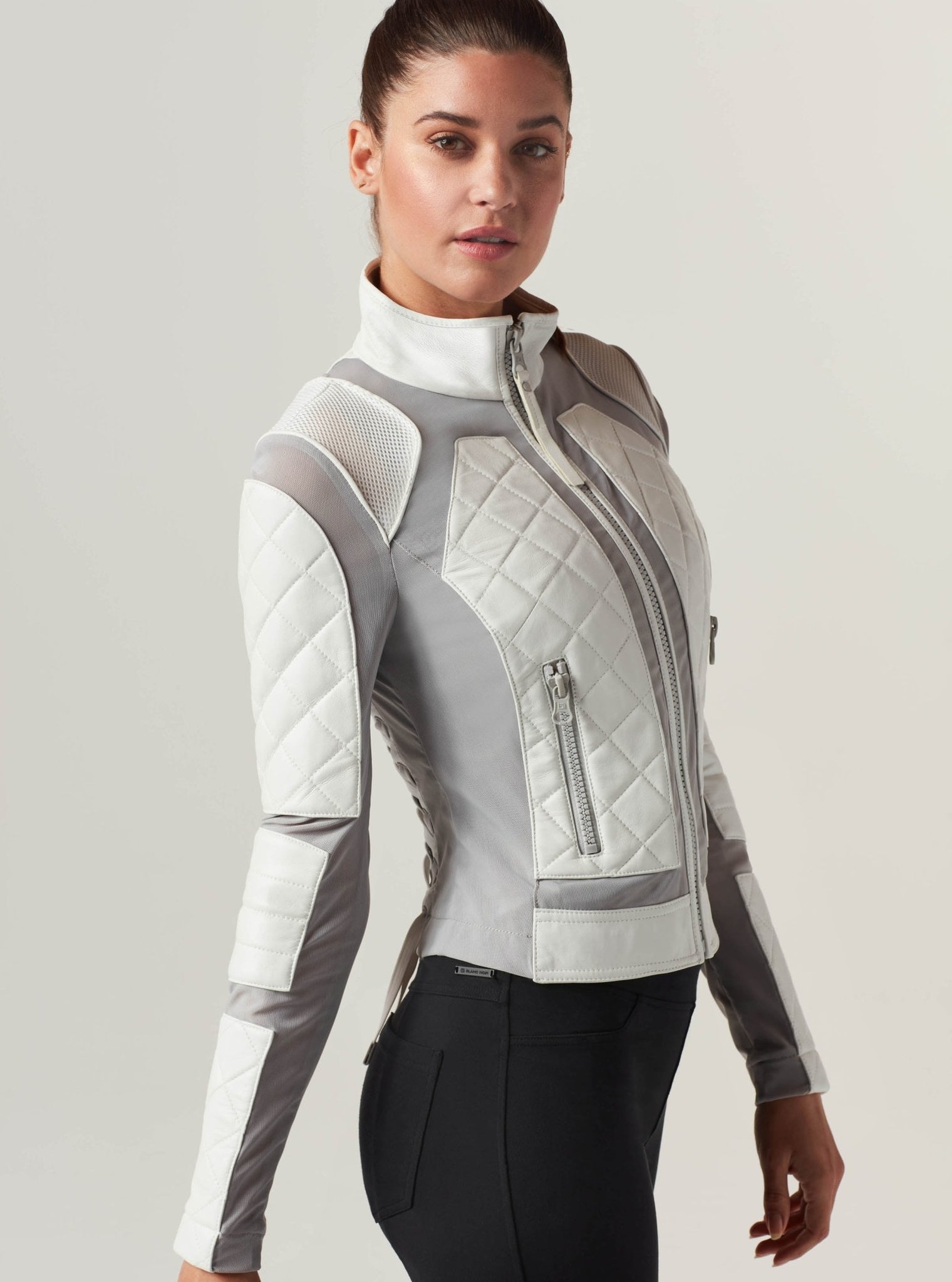 MOTO JACKET - Blanc Noir Online Store