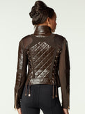 MOTO JACKET GOLD COLLECTION - Blanc Noir Online Store