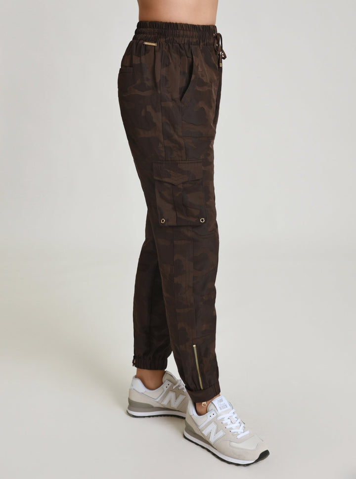 New Camo Pant Gold Trims - Blanc Noir Online Store