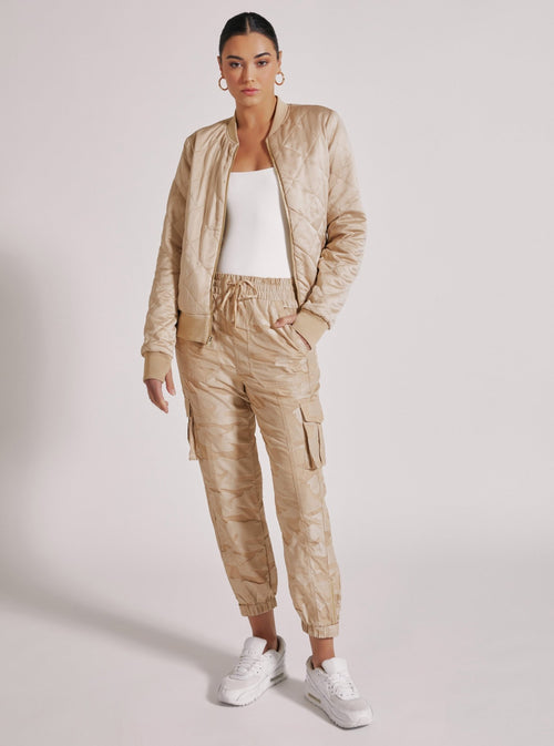 New Camo Pant Gold Trims - Blanc Noir Online Store