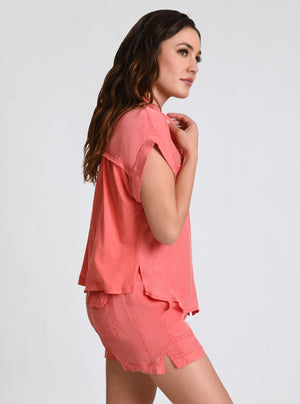 Phoenix Tencel Camp Shirt - Blanc Noir Online Store