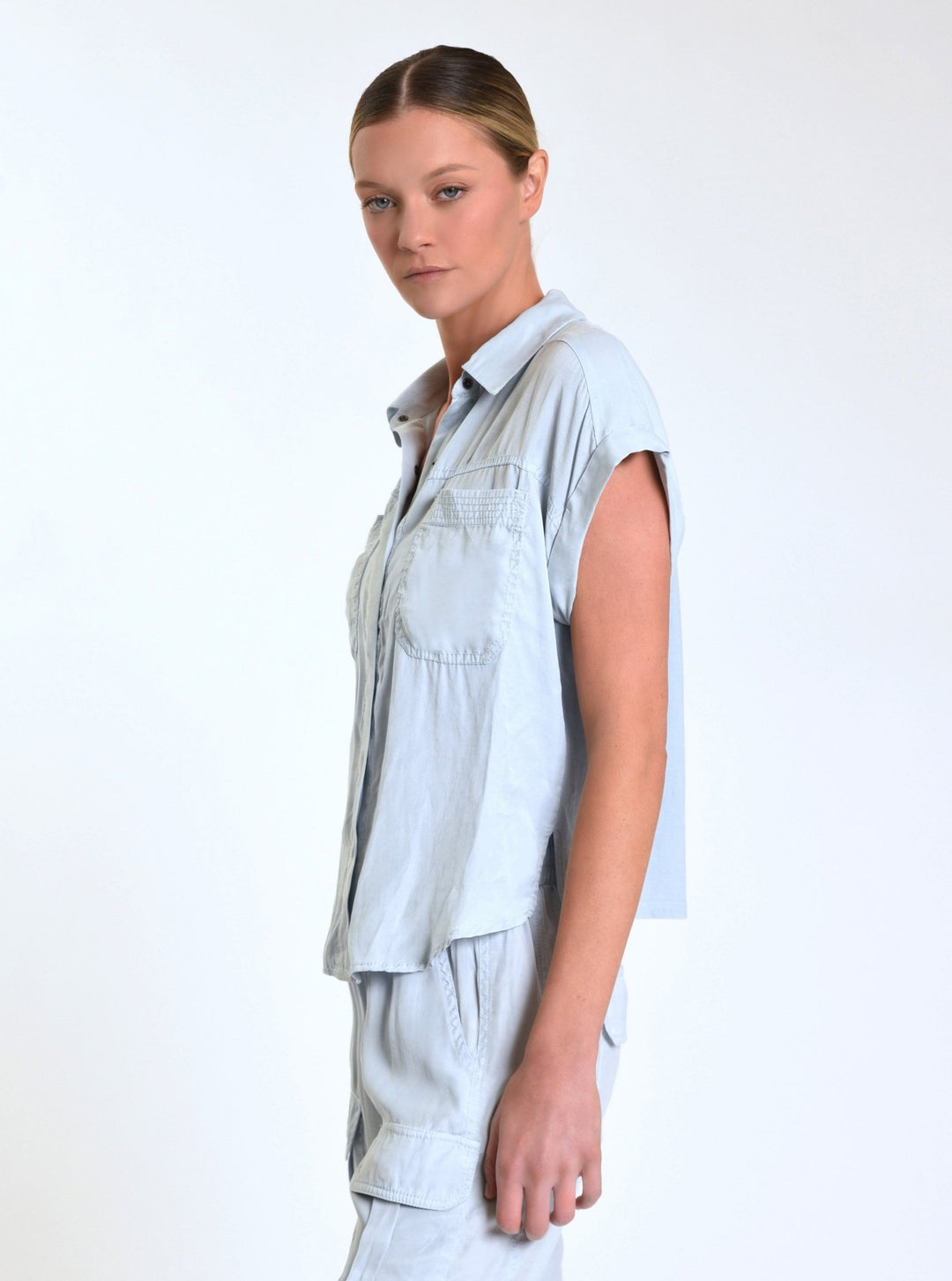 Phoenix Tencel Camp Shirt - Blanc Noir Online Store