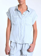 Phoenix Tencel Camp Shirt - Blanc Noir Online Store