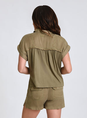 Phoenix Tencel Camp Shirt - Blanc Noir Online Store
