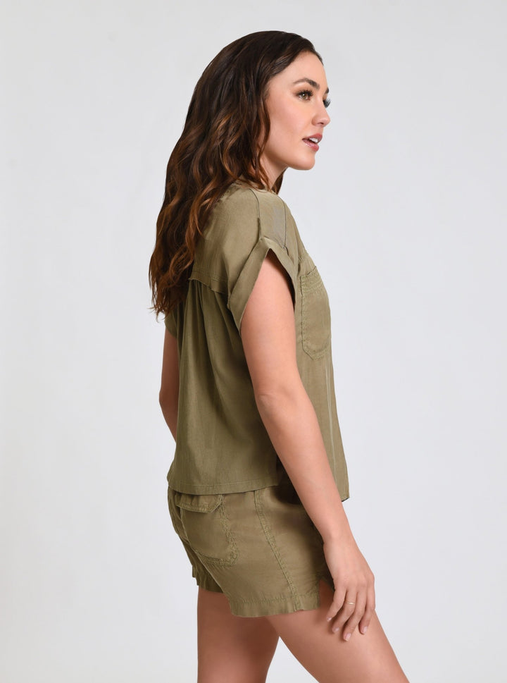 Phoenix Tencel Camp Shirt - Blanc Noir Online Store