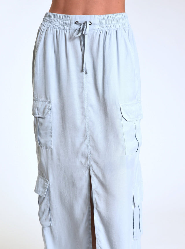 Phoenix Tencel Cargo Skirt - Blanc Noir Online Store