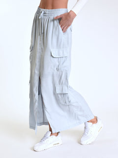 Phoenix Tencel Cargo Skirt - Blanc Noir Online Store